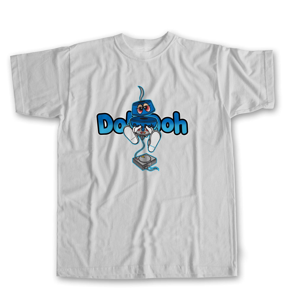 Shorty’s Skateboards Doh Doh Blue Logo S/S Tee White