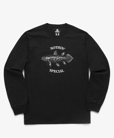 Nothin’ Special Coelacanth L/S Tee Black