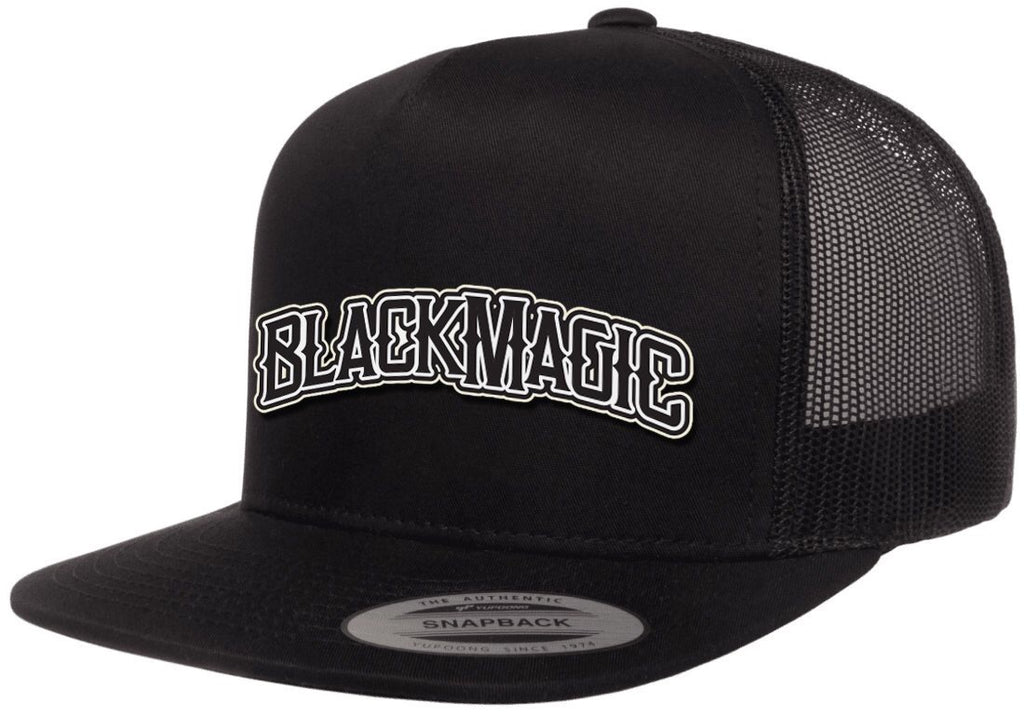 Shorty’s Skateboards Black Magic Arch Snapback Hat Black