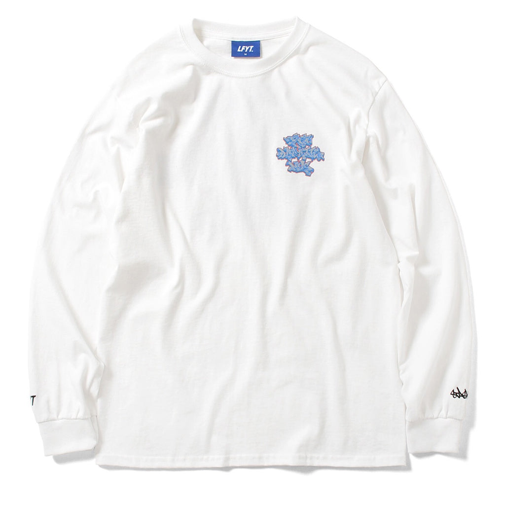 Lafayette × Stash Piece L/S Tee White