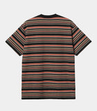 Carhartt WIP Riggs S/S Tee Riggs Stripe/Black