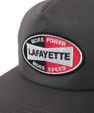 Lafayette Ignition Logo Flat Visor 5 Panel Cap Charcoal