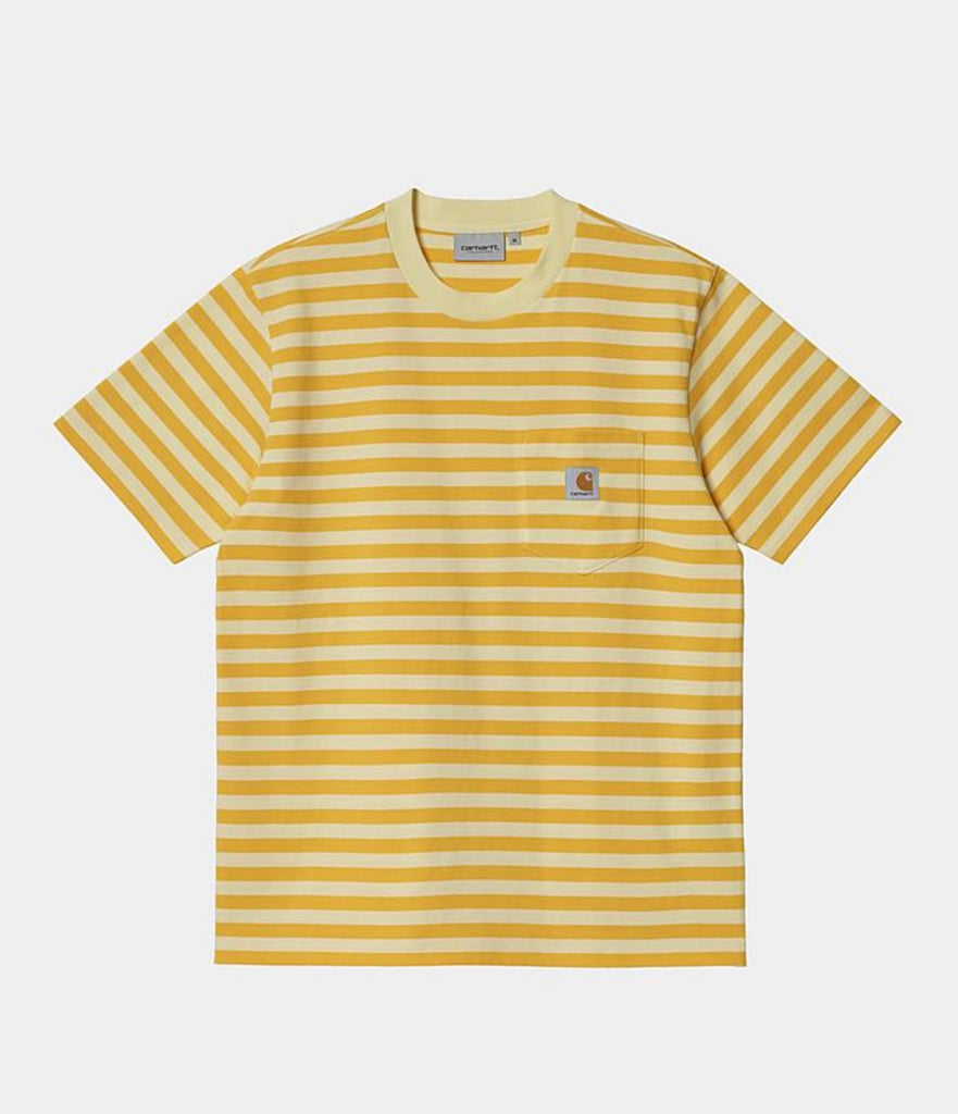 Carhartt WIP Scotty S/S Tee Scotty Stripe/Popsicle/Soft Yellow