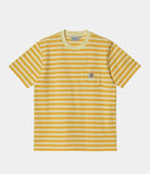 Carhartt WIP Scotty S/S Tee Scotty Stripe/Popsicle/Soft Yellow