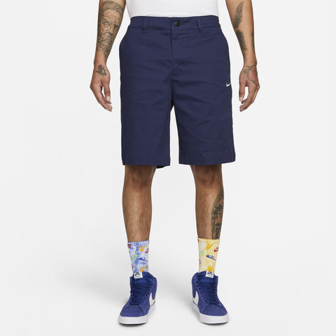Nike SB Skate Chino Shorts DV9045-410 Midnight Navy (White) (In Store Pickup Only)