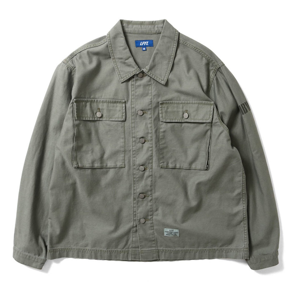 Lafayette Military Code Flight Utility L/S Shirt Olive