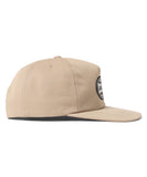 Lafayette Ignition Logo Flat Visor 5 Panel Cap Beige