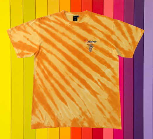 Brooklyn Work T57 Tie Dye S/S Tee Gold