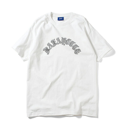 Lafayette Bling Arch Logo S/S Tee White