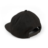 WKND Skateboards Weaver 6 Panel Snapback Cap Black