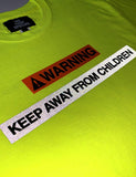 Nothin’ Special Keep Away S/S Tee Safety Yellow