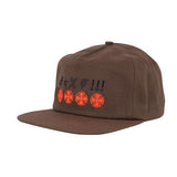 Independent Ante Crosses Snapback Hat Brown