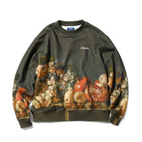 Lafayette x Prado Museum Still Life With Grapes And Pomegranates Crewneck Sweatshirt Multi