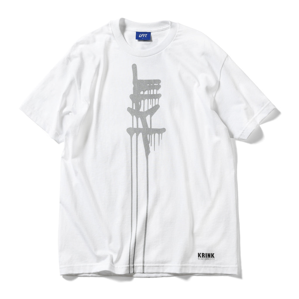 Lafayette × Krink Reflector Tagging Logo S/S Tee White