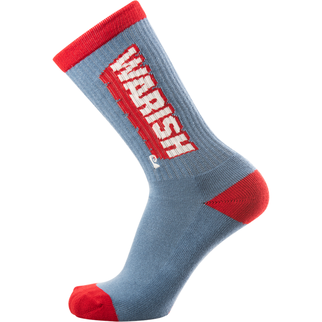 Psockadelic Warish Socks Blue/Red