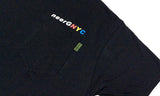 Green Reverse Logo Pocket S/S Tee Black