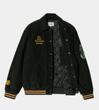 Carhartt WIP Letterman Jacket Dark Cedar/Ochre