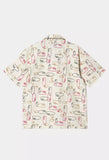 Carhartt WIP Sumor S/S Shirt Outline Print, Wax