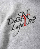 Lafayette x Den Souvenir Magazine Logo Crewneck Sweatshirt Heather Grey