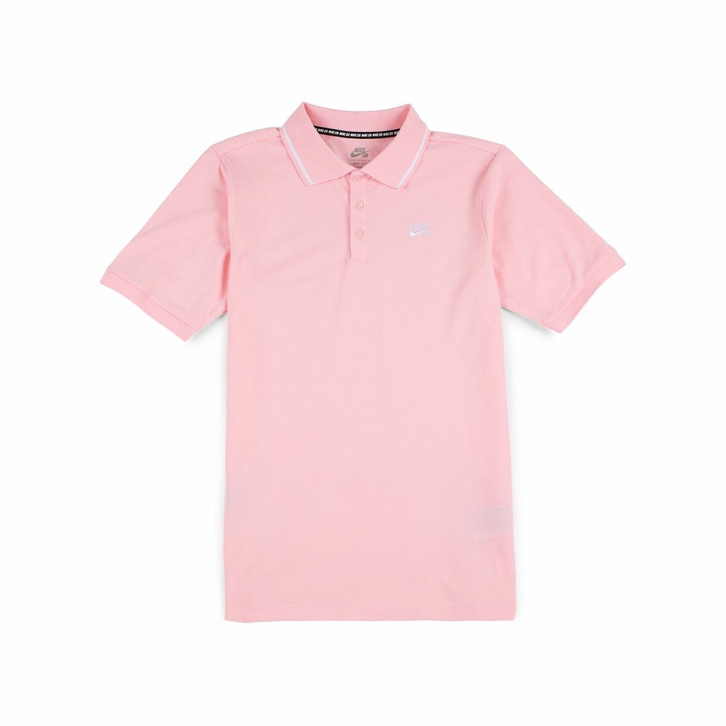 Nike SB Dri-Fit Pique Knit S/S Polo Shirt 827603-612 Pink (In Store Pickup Only)