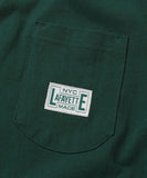 Lafayette Henry Neck Pocket S/S Tee Green