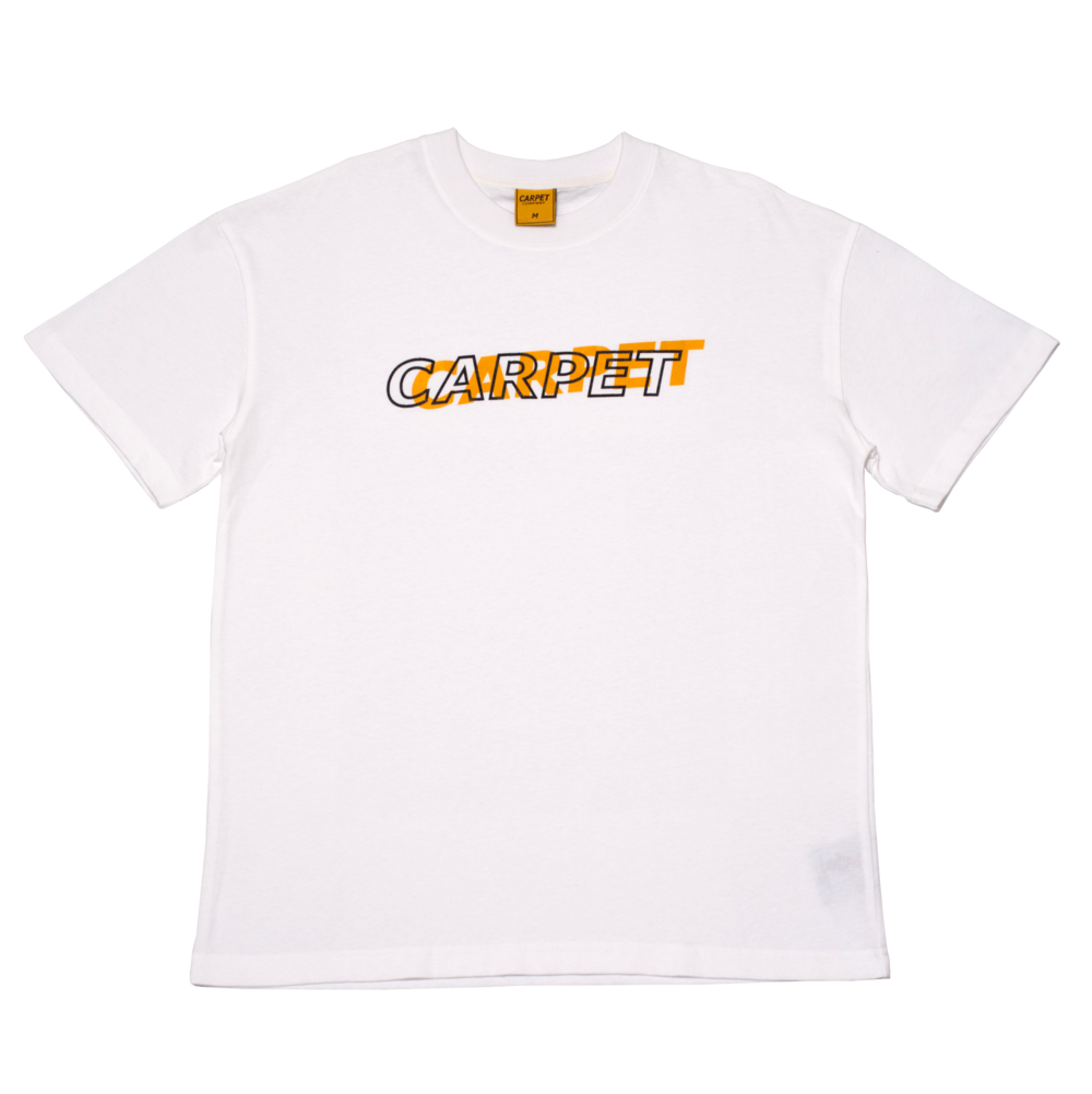 Carpet Misprint S/S Tee White