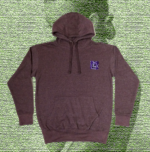 Brooklyn Work T82 Hooded Sweatshirt Wine Heather