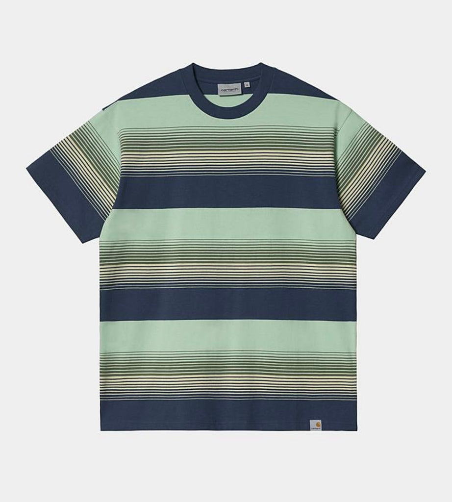 Carhartt WIP Hanmore S/S Tee Hanmore Stripe/Blue