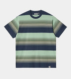 Carhartt WIP Hanmore S/S Tee Hanmore Stripe/Blue