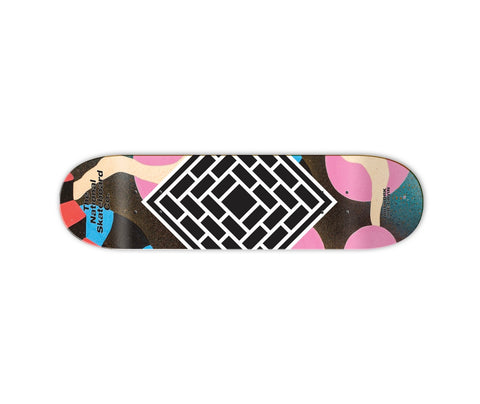 The National Skateboard Co. Joe Gavin Art 1 Deck 8.25” With Grip Tape (In Store Pickup Only)