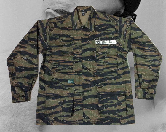 Brooklyn Work T78 Twill Army L/S Shirt Tiger Stripe Camo