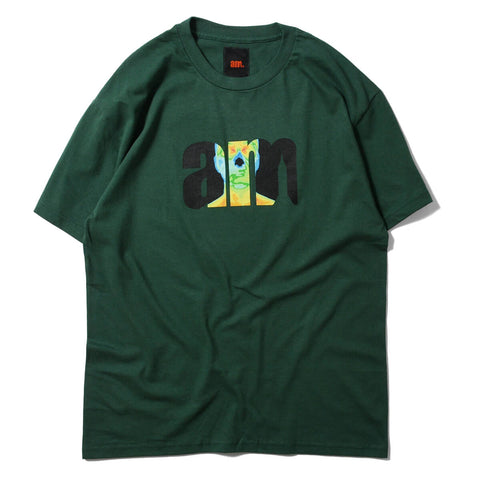 AM Aftermidnight NYC Thermo AM Logo S/S Tee Green
