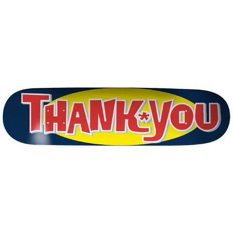 Thank You Skateboards Pops Deck 8.25” With Grip Tape (In Store Pickup Only)