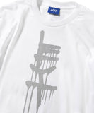 Lafayette × Krink Reflector Tagging Logo S/S Tee White