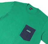 Brooklyn Work T100 Pocket S/S Tee Kelly Green