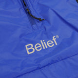 Belief NYC Sport Logo Anorak Jacket Royal