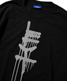 Lafayette × Krink Reflector Tagging Logo S/S Tee Black
