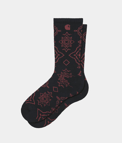 Carhartt WIP Verse Socks Verse Jacquard/Dark Navy (In Store Pickup Only)