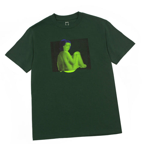WKND Skateboards Yvonne S/S Tee Forest Green