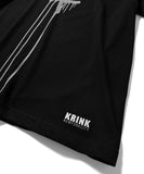 Lafayette × Krink Reflector Tagging Logo S/S Tee Black