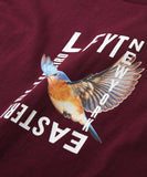 Lafayette Eastern Bluebird S/S Tee Burgundy