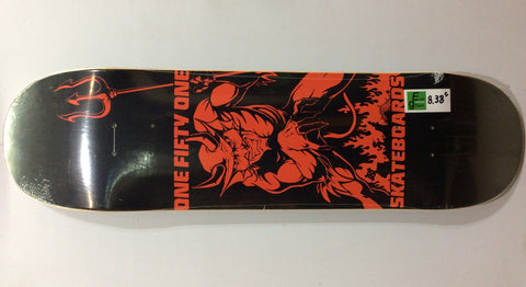 One Fifty One Skateboards Maiden Deck 8.38” With Grip Tape (In Store Pickup Only)