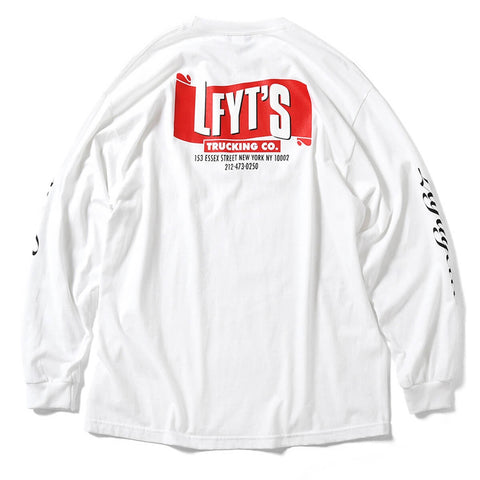 Lafayette Trucking L/S Tee White