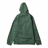 AM Aftermidnight NYC AM Logo Hooded Coaches Jacket Forest Green