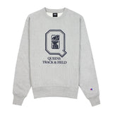 Belief NYC Varsity Champion Crewneck Sweatshirt Oxford