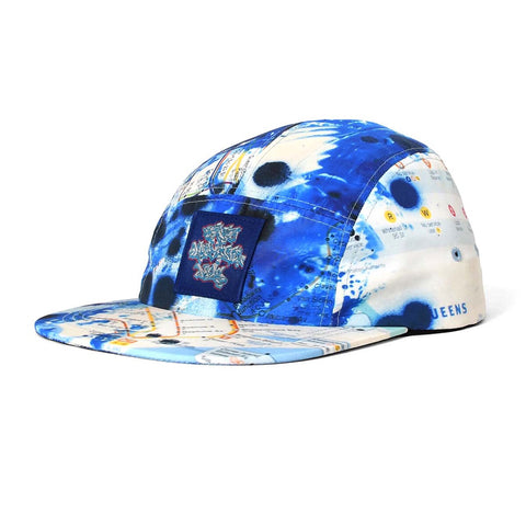 Lafayette x Stash Subway Map Camp Cap Blue