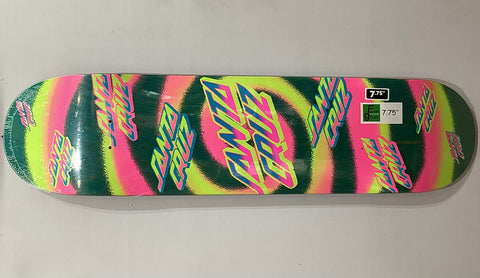 Santa Cruz Hypno Dot Hard Rock Maple Deck 7.75” With Grip Tape (In Store Pickup Only)