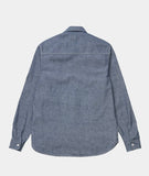 Carhartt WIP Clink L/S Shirt Blue Rinsed