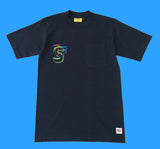 Twentyfourseven TFS Heavyweight S/S Pocket Tee Navy