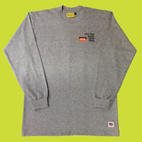 Twentyfourseven Heavyweight L/S Tee Heather Grey